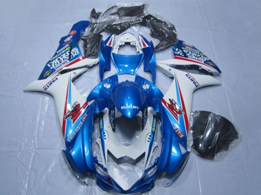 Comprare Carena Moto Suzuki GSXR 600 2011-2024 - Blu Bianco