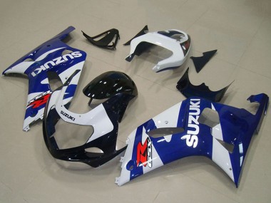 Comprare Carena Moto Suzuki GSXR 750 2001-2003 - Blu Bianco