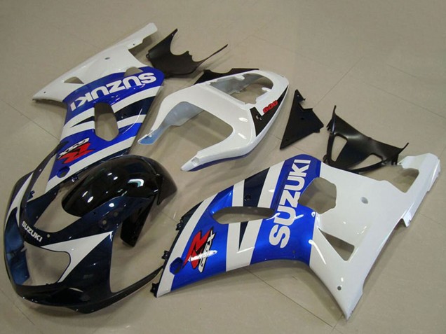 Comprare Carena Moto Suzuki GSXR 750 2001-2003 - Bianco Blu Nero Lucido Rosso