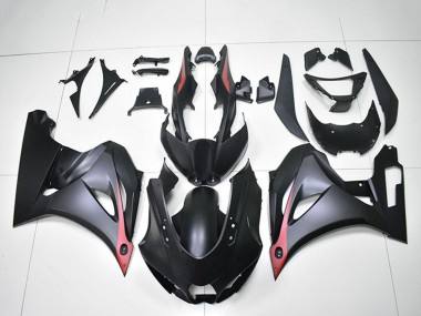 Comprare Carena Moto Suzuki GSXR 1000 2017-2024 - Nero Opaco Rosso