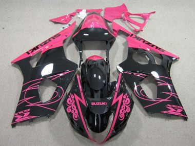Comprare Carena Moto Suzuki GSXR 1000 2003-2004 - Rosa Nero