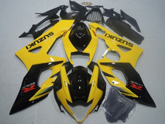 Comprare Carena Moto Suzuki GSXR 1000 2005-2006 - Giallo Nero Lucido