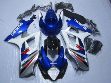 Comprare Carena Moto Suzuki GSXR 1000 2007-2008 - Blu Bianco Rosso