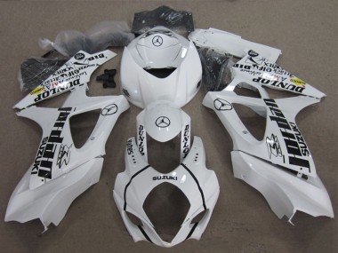 Comprare Carena Moto Suzuki GSXR 1000 2007-2008 - Bianco Nero Jordan