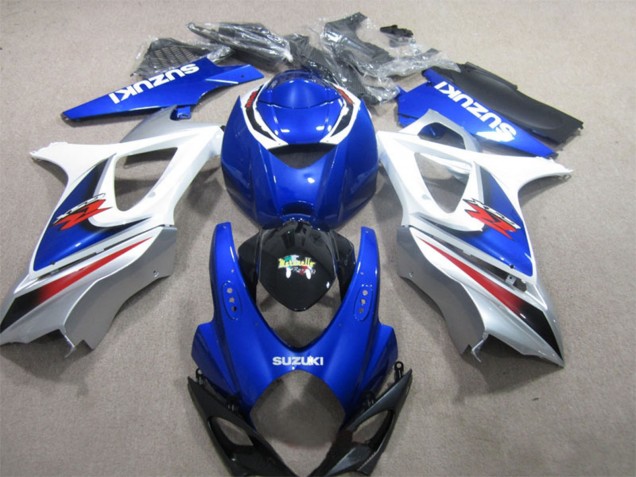 Comprare Carena Moto Suzuki GSXR 1000 2007-2008 - Bianco Blu Nero Rosso