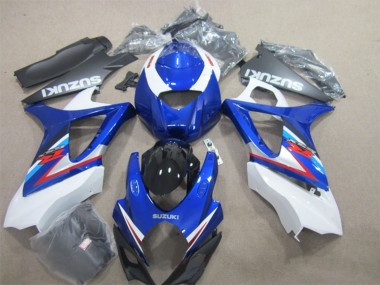 Comprare Carena Moto Suzuki GSXR 1000 2007-2008 - Bianco Blu Rosso
