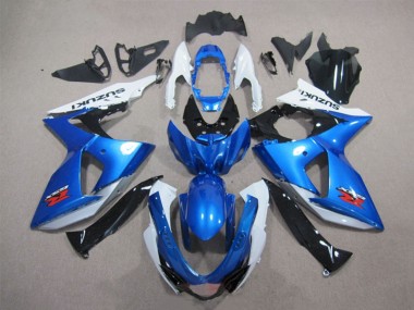 Comprare Kit Carena Moto Completo Suzuki GSXR 1000 2009-2016 - Bianco Blu Nero