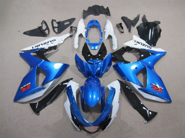 Comprare Kit Carena Moto Completo Suzuki GSXR 1000 2009-2016 - Bianco Blu Nero