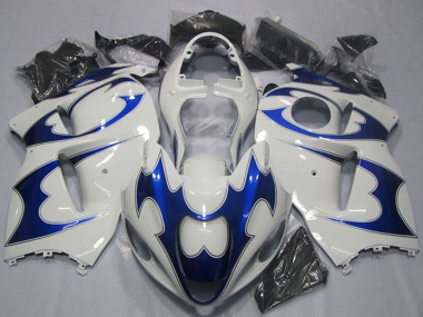 Comprare Kit Carena Moto Suzuki GSXR 1300 Hayabusa 1996-2007 - Bianco Blu