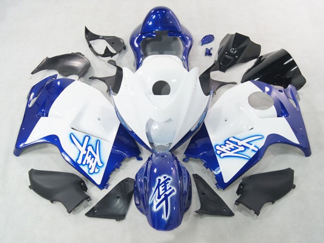 Comprare Carena Moto Suzuki GSXR 1300 Hayabusa 1996-2007 - Bianco Blu