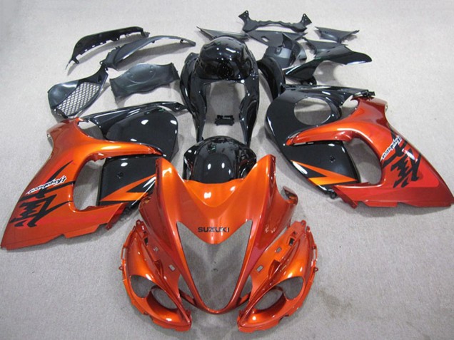 Comprare Carena Moto Suzuki GSXR 1300 Hayabusa 2008-2020 - Arancia Nero