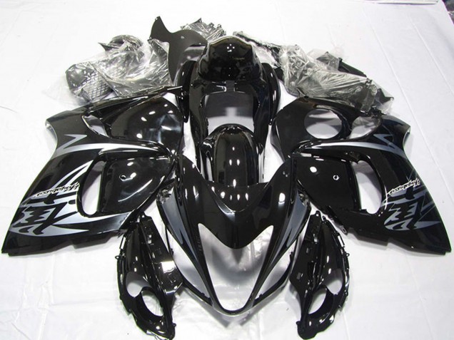 Comprare Carena Moto Suzuki GSXR 1300 Hayabusa 2008-2020 - Nero Lucido Argento