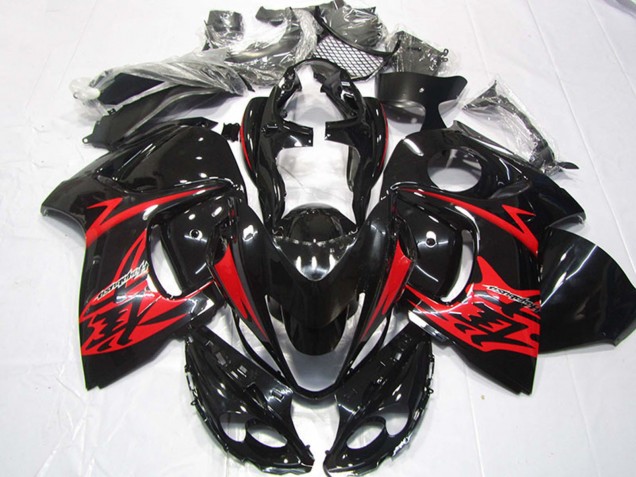 Comprare Carena Moto Suzuki GSXR 1300 Hayabusa 2008-2020 - Nero Lucido Rosso