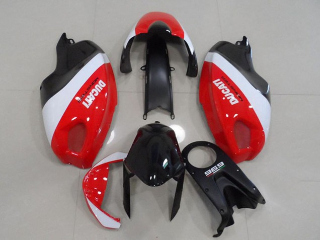Comprare Carena Moto Ducati Monster 696 2008-2012 - Bianco Rosso Nero Mostro