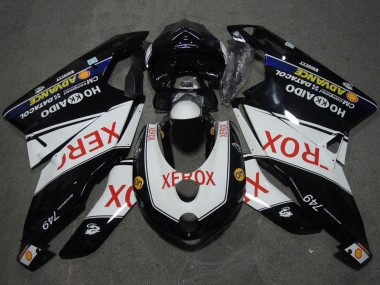 Comprare Carena Moto Ducati 749 2005-2006 - Bianco Nero Lucido Rosso Xerox