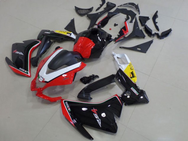 Comprare Carena Moto Aprilia RS4 50 125 2012-2018 - Bianco Rosso Giallo Nero Lucido