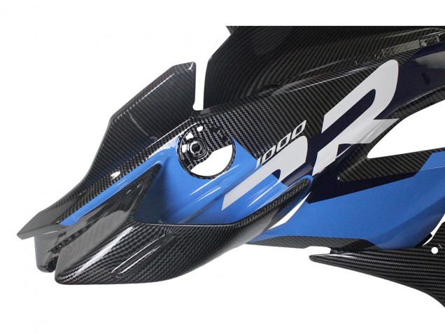 Comprare Carena Moto BMW S1000RR 2023-2024 - Blu Rosso Fibra di Carbonio