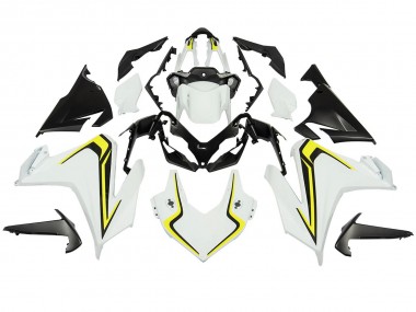 Comprare Carena Moto Honda CBR500R 2022-2023 - Bianco Neon Giallo Nero Opaco