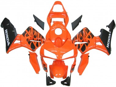 Comprare Carena ABS Honda CBR600RR 2003-2004 - Arancia Bianco Rosso Nero Lucido Repsol