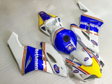 Comprare Carena Moto Honda CBR1000RR 2004-2005 - Bianco Blu Giallo Rothmans