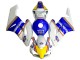 Comprare Carena Moto Honda CBR1000RR 2004-2005 - Bianco Blu Giallo Rothmans