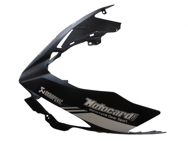 Comprare Carena Moto Kawasaki EX400 2018-2024 - Nero Opaco Verde Mostro Showr Nevicare