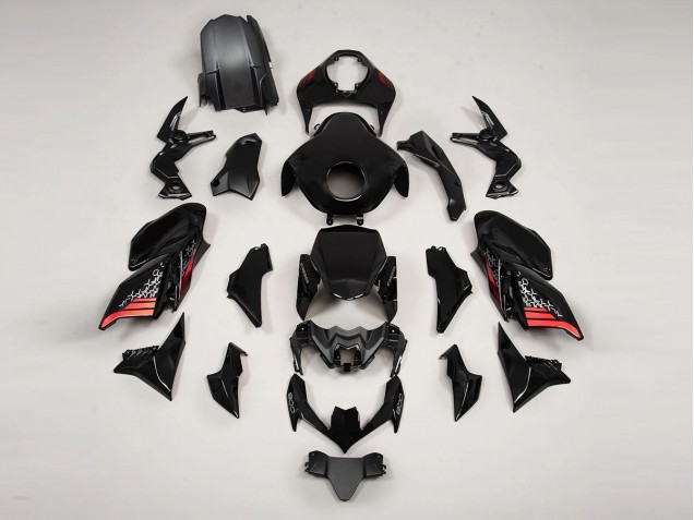 Comprare Carena Moto Kawasaki Z900 2020-2024 - Nero Rosso