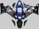 Comprare Carena Moto Suzuki GSXR 600/750 2004-2005 - Blu Grigio Nero Lucido