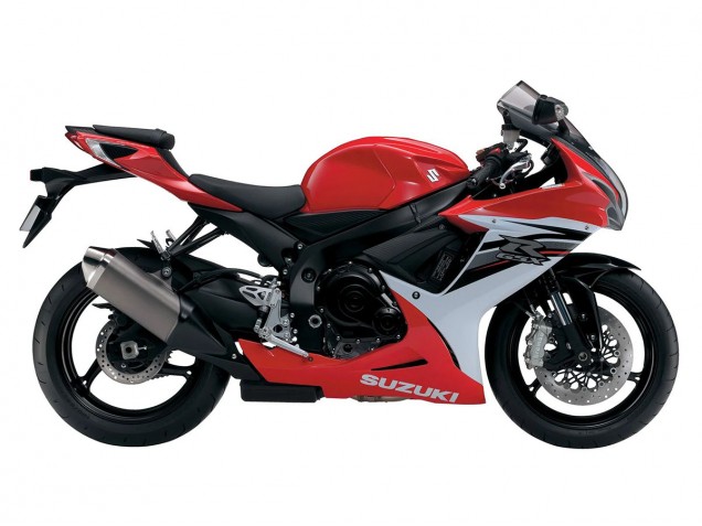 Comprare Carena Moto Suzuki GSXR 600/750 2011-2024 - Rosso Bianco Nero