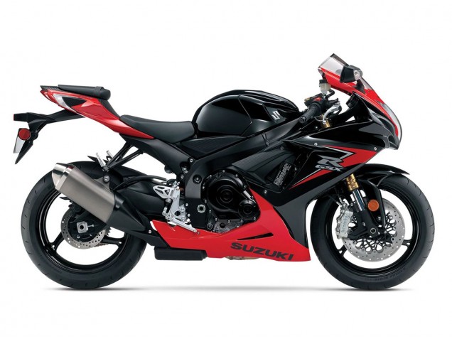 Comprare Carena Moto Suzuki GSXR 600/750 2011-2024 - Rosso Nero Lucido