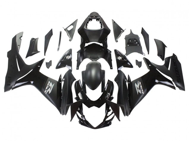 Comprare Carena Moto Suzuki GSXR 600/750 2011-2024 - Nero Opaco Nero Lucido
