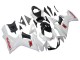 Comprare Carena Moto Suzuki GSXR 600/750 2011-2024 - Bianco Nero Lucido Rosso Decal