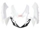 Comprare Carena Moto Suzuki GSXR 600/750 2011-2024 - Bianco Nero Lucido Rosso Decal