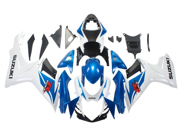 Comprare Carena Moto Suzuki GSXR 600/750 2011-2024 - Blu Bianco