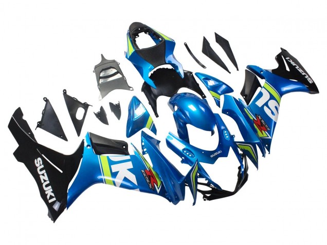 Comprare Carena Moto Suzuki GSXR 600/750 2011-2024 - Blu Bianco Verde Nero