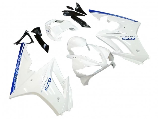 Comprare Carena Moto Triumph Daytona 675 2006-2008 - Bianco Blu