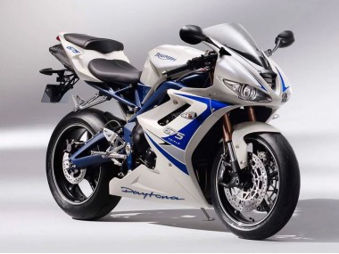 Comprare Carena Moto Triumph Daytona 675 2006-2008 - Argento Bianco Blu