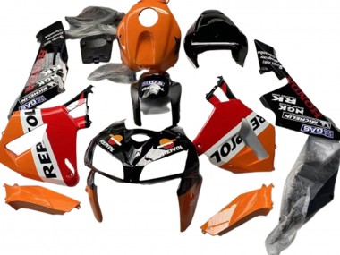 Comprare Carena Moto Honda CBR600RR 2005-2006 - Nero Arancia Bianco Rosso Repsol