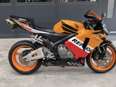 Comprare Carena Moto Honda CBR600RR 2005-2006 - Nero Arancia Bianco Rosso Repsol