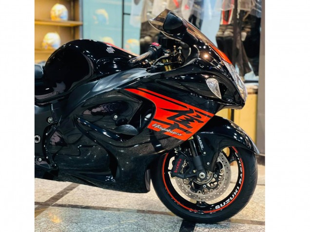Comprare Carena Moto Suzuki GSXR 1300 Hayabusa 2008-2020 - Nero Lucido Rosso