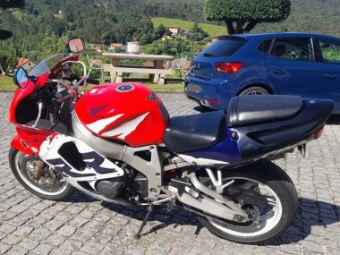 Comprare Kit Carena Moto Honda CBR900RR 919 1998-1999 - Bianco Rosso Blu