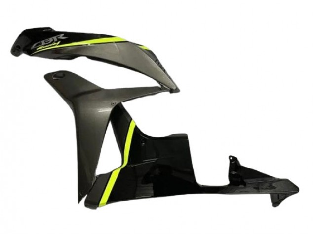 Comprare Carena Moto Honda CBR600RR 2007-2008 - Nero Lucido Alta Visibilità Giallo
