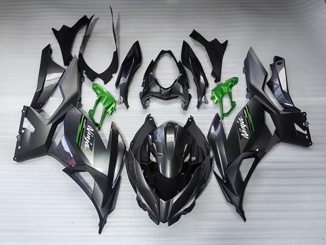 Comprare Carena Moto Kawasaki EX400 2018-2024 - Nero Lucido Nero Opaco Verde Bianco