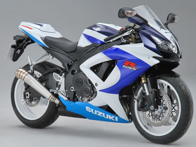Comprare Carena Moto Suzuki GSXR 600/750 2008-2010 - Bianco Blu Rosso