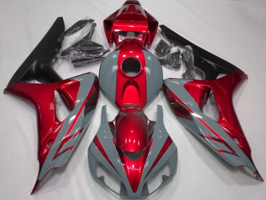 Nardo Grigio & Rosso 06-07 Honda CBR1000RR Carene Moto