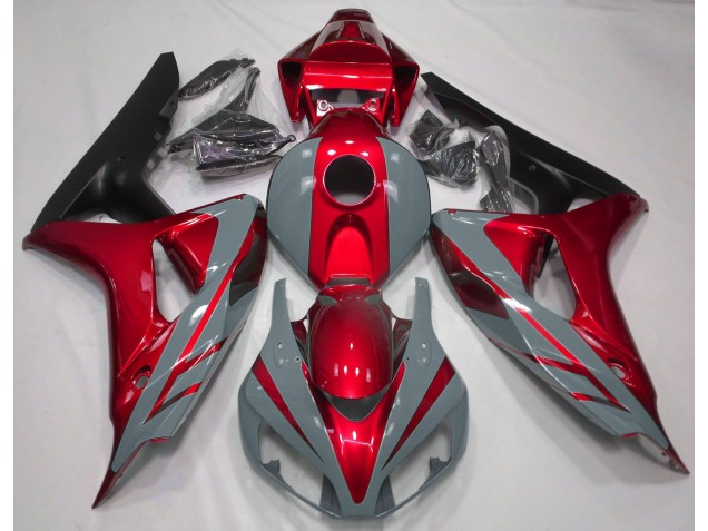 Nardo Grigio & Rosso 06-07 Honda CBR1000RR Carene Moto Nardo Grigio & Rosso 06-07 Honda CBR1000RR Carene Moto