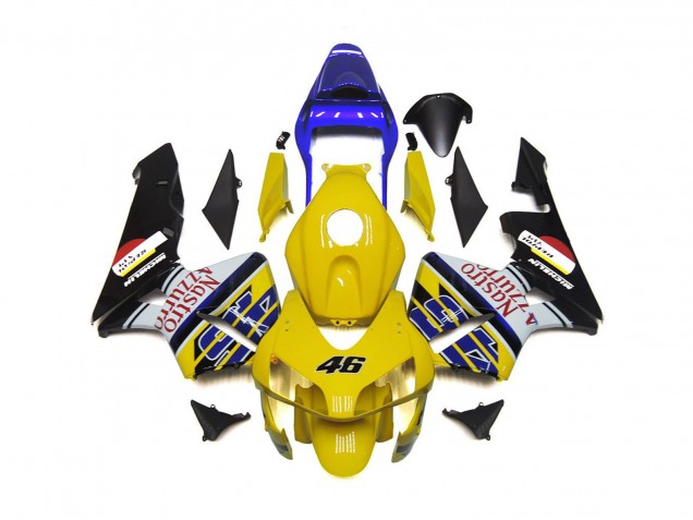 Nastro Giallo Azzurro 46 03-04 Honda CBR600RR Carene Moto Nastro Giallo Azzurro 46 03-04 Honda CBR600RR Carene Moto
