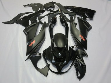 Nero 09-12 Kawasaki ZX6R Carene Moto