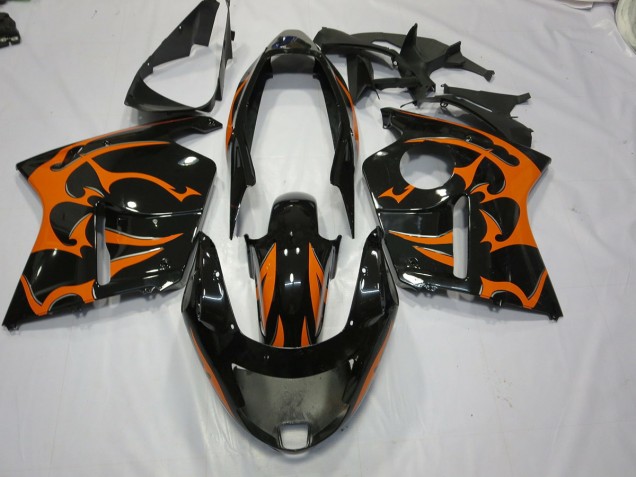 Nero & Arancione 96-07 Honda CBR1100XX Carene Moto Nero & Arancione 96-07 Honda CBR1100XX Carene Moto