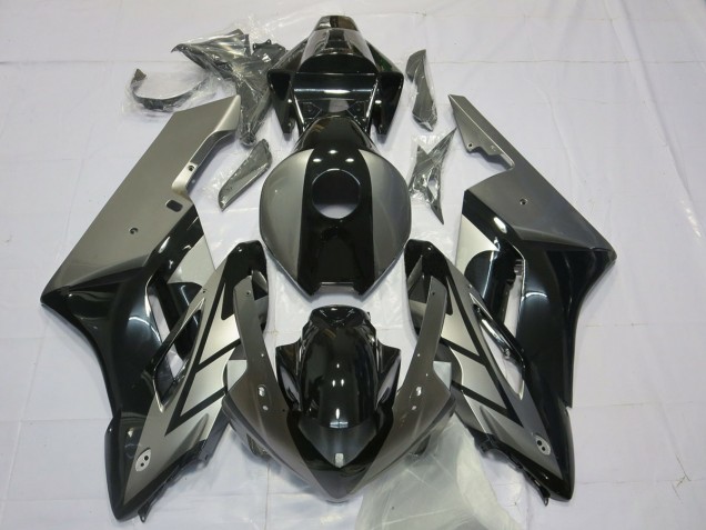 Nero & Argento 04-05 Honda CBR1000RR Carene Moto Nero & Argento 04-05 Honda CBR1000RR Carene Moto